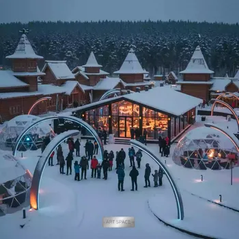 Аренда Корпоратив загородный семейный в этно-парке «Моя Россия» — ART SPACE