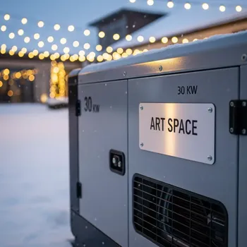 Аренда Генератор дизельный 30 кВт в Stella di Mosca — ART SPACE
