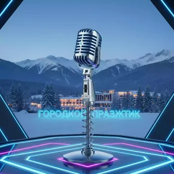 Аренда Караоке микрофон на стойке пружине Elvis в Rixos Krasnaya Polyana — ART SPACE