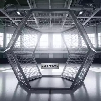 Аренда Клетка шестигранник в ледовой арене «Шайба» — ART SPACE