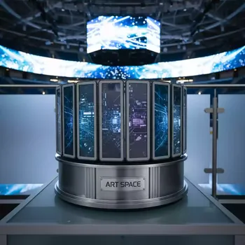 Аренда Система настольная вращающаяся ProMega Office A5 серая в ледовом дворце «Большой» — ART SPACE