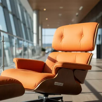 Аренда Чехол E03 для стула Eames оранжевый на Сочи Автодроме — ART SPACE