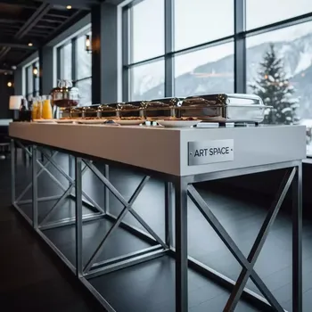 Аренда Фуршетный стол Beverley White в Sochi Marriott Krasnaya Polyana — ART SPACE