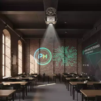 Аренда Проектор гобо 80 Вт в ресторане «Паруса» — ART SPACE
