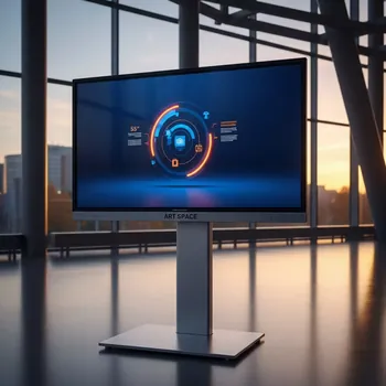 Аренда Интерактивная панель InterTouch CS 55 дюймов в ледовой арене «Шайба» — ART SPACE