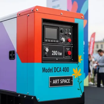 Аренда Генератор дизельный DCA 400 280 кВт в санатории «Октябрьский» — ART SPACE