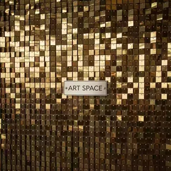 Аренда Ширма с пайетками золотая в City Park Hotel Sochi — ART SPACE