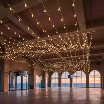 Аренда Ретрогирлянда белая 307 в комплексе Sea Galaxy — ART SPACE