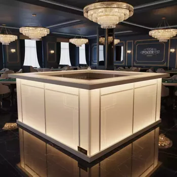 Аренда Стойка барная LED Bar угловая секция в ресторане «Магеллан» — ART SPACE