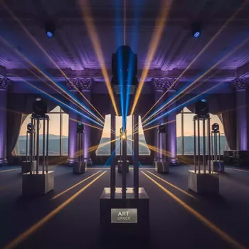 Аренда Вращающаяся голова robin Pointe Robe в ресторане «Высота 5642» — ART SPACE