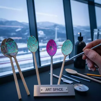 Аренда Мастер класс по расписным деревянным ложкам на Сочи Автодроме — ART SPACE