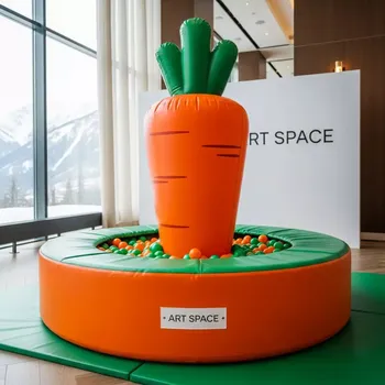Аренда Батут с сухим бассейном Морковка в Rixos Krasnaya Polyana — ART SPACE