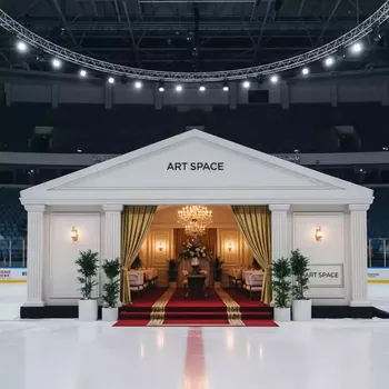 Аренда Шатер 3х10 м в ледовом дворце «Роза Хутор» — ART SPACE