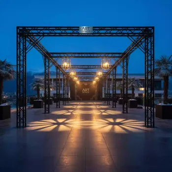 Аренда Шатер тоннельный из ферм 10х8 черный в Radisson Blu Resort & Congress Centre — ART SPACE