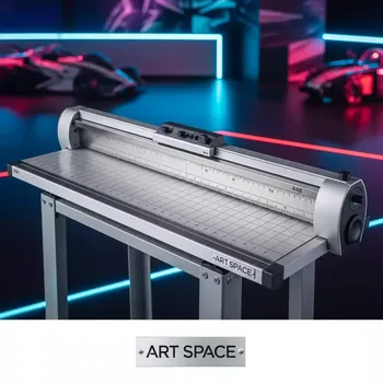 Аренда Резак для бумаги Dahle 448 со столом подставкой на Сочи Автодроме — ART SPACE