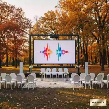 Аренда Экран для проектора Premier Phoenix R 16:9 266х149 MW PR W в парке «Ривьера» — ART SPACE
