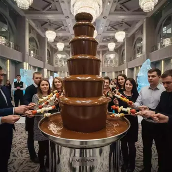 Аренда Фонтан шоколадный большой в ледовом дворце «Большой» — ART SPACE