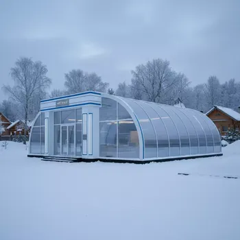 Аренда Поликарбонат в этно-парке «Моя Россия» — ART SPACE