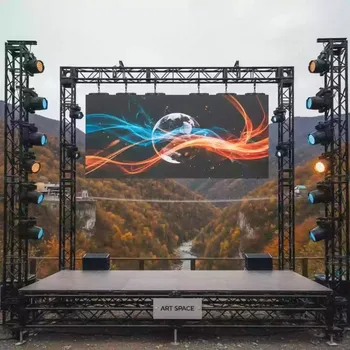 Аренда Экран LED 4x3 м P3,9 в Skypark Sochi — ART SPACE