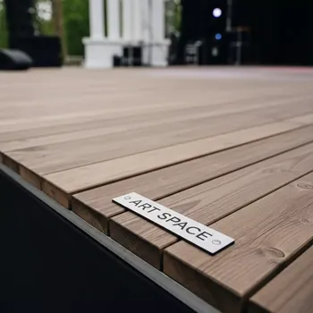 Аренда Настила брус фанера в санатории «Черноморье» — ART SPACE
