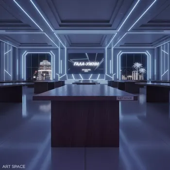 Аренда Стол Лидер 1 1200х600 орех черный без отбойников в City Park Hotel Sochi — ART SPACE