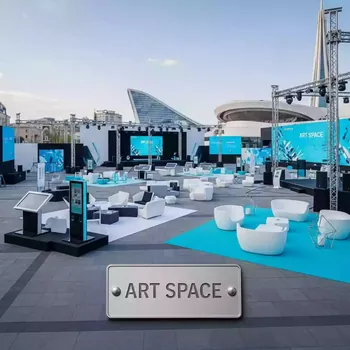 Аренда Тимбилдинг Мегафона на Медальной площади — ART SPACE