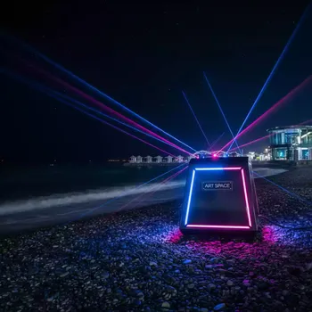 Аренда Цветомузыка Иллюзия 4 на пляже «Маяк» — ART SPACE