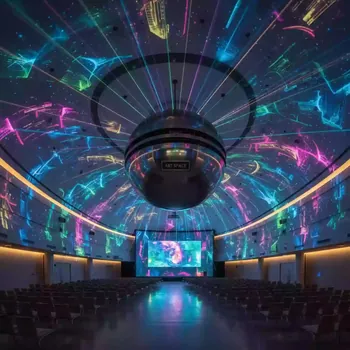 Аренда Полусфера цветомузыкальная Rexus MH 226 UFO в Radisson Collection Paradise — ART SPACE