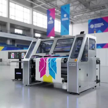 Аренда Плоттер текстильный Epson SureColor SC F7200 в ледовой арене «Шайба» — ART SPACE
