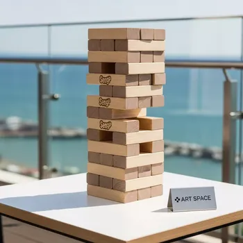 Аренда Игра Дженга настольная 0,7 м в отеле Radisson Lazurnaya — ART SPACE