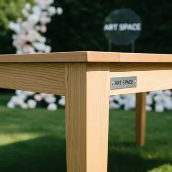 Аренда Стол Brooklyn Wood в усадьбе Голицына — ART SPACE