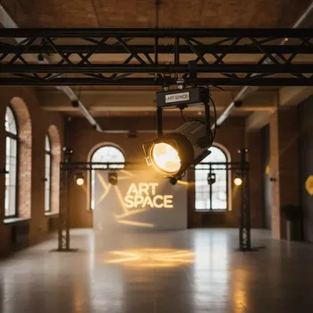 Аренда Прожектор галогеновый навесной в Гранд Отель Поляна — ART SPACE