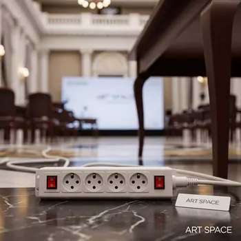 Аренда Удлинитель на 6 гнезд с сетевым фильтром 10 А 3 м в Bridge Resort — ART SPACE