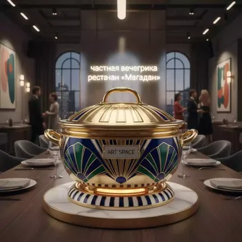 Аренда Мармит супница с подогревом 7 л в ресторане «Магадан» — ART SPACE
