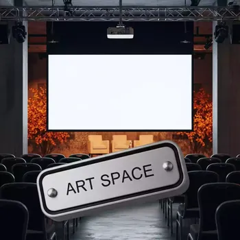 Аренда Экран Digis Optimal C формат 1 1 180х180 MW DSOC 1102 в Courtyard by Marriott Sochi — ART SPACE