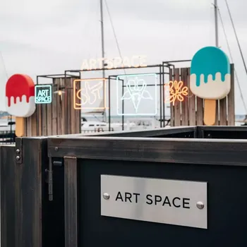 Аренда Фотозона Праздник мороженого на парусной регате (Сочи) — ART SPACE