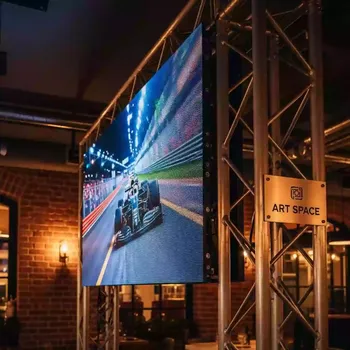 Аренда Экран светодиодный LED с шагом 2,5 в ресторане «Высота 5642» — ART SPACE