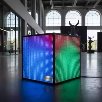 Аренда Куб LED 40х40 см LED мебель в ОКЦ «Галактика» — ART SPACE