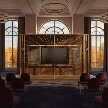 Аренда Система рельсовая PolyGlide Slide МОНО 2 для ЖК и ИД 65 75 КР 230 Р мел и маркер в Pullman Sochi Centre — ART SPACE