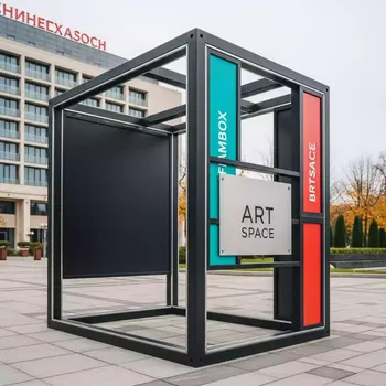 Аренда Короб уличный FrameBox в Courtyard by Marriott Sochi — ART SPACE