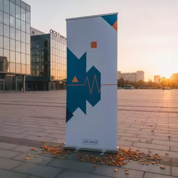Аренда Ролл ап уличный в ОКЦ «Галактика» — ART SPACE