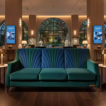 Аренда Диван трехместный высокий Кастро в Courtyard by Marriott Sochi — ART SPACE