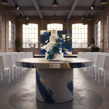 Аренда Стол для торта усиленный 100 см в ресторане «Sanremo» — ART SPACE