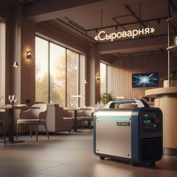 Аренда Генератор бензиновый KIPOR IG 2000 в ресторане «Сыроварня» — ART SPACE