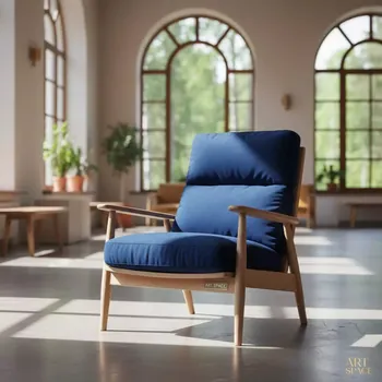 Аренда Стул Napoleon Gold Blue в санатории «Русь» — ART SPACE