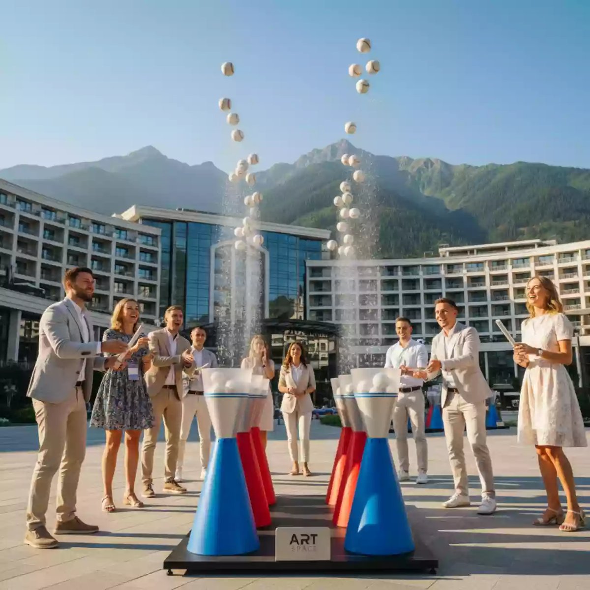Аренда Аэробейсбол в Sochi Marriott Krasnaya Polyana — ART SPACE