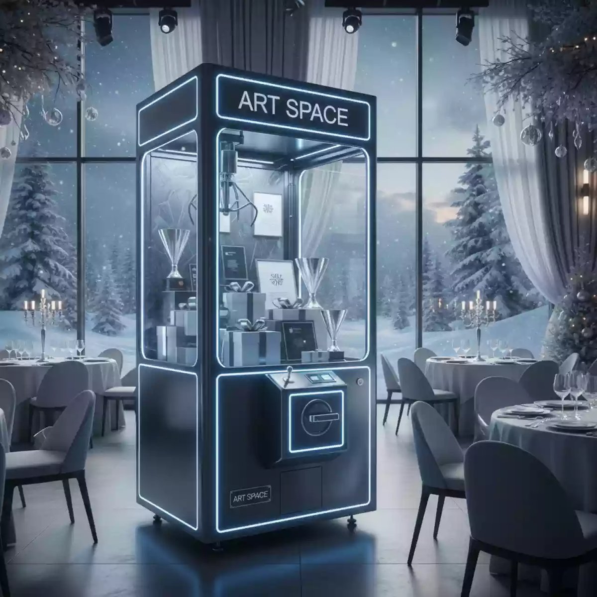 Аренда Аттракцион Кран в ресторане «Магеллан» — ART SPACE