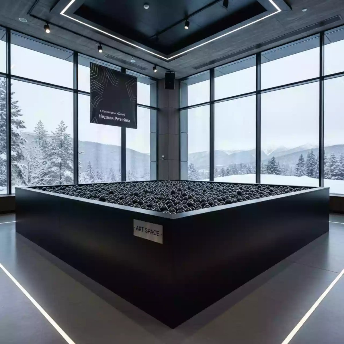 Аренда Бассейн сухой Black в санатории «Сочи» — ART SPACE