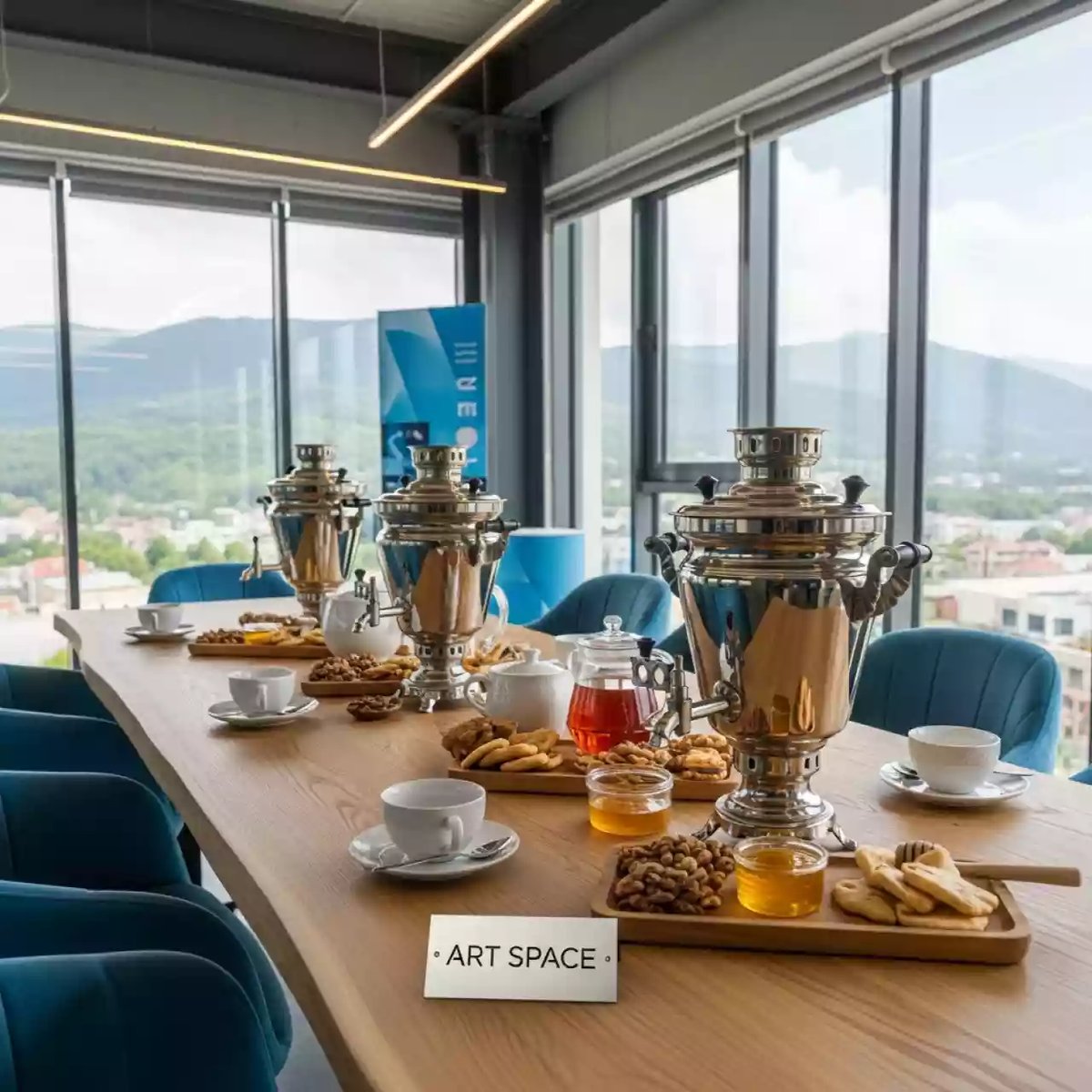 Аренда Чаепитие в русском стиле в Skypark Sochi — ART SPACE