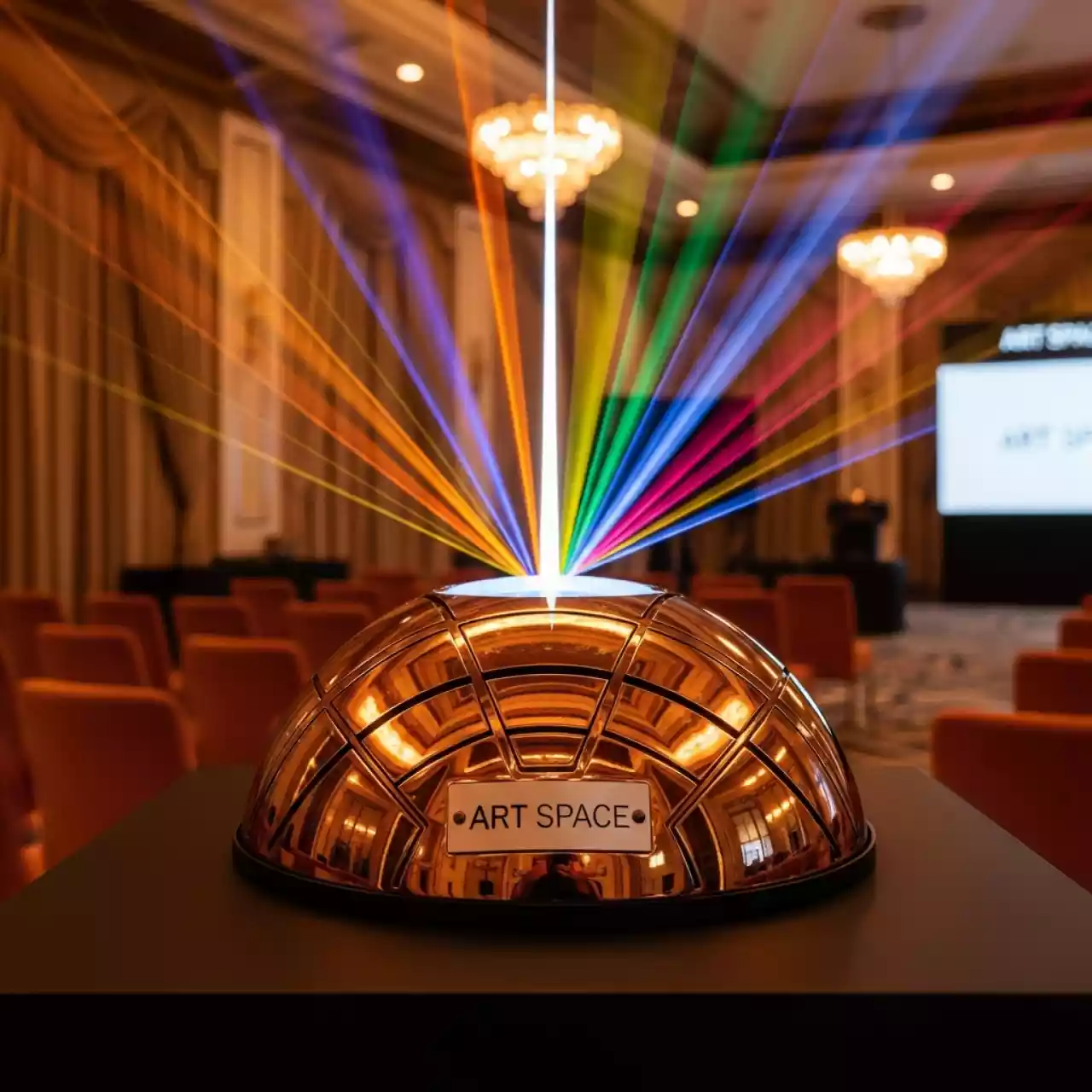 Аренда Цветомузыка полусфера Involight LEDball 13 в комплексе Sea Galaxy — ART SPACE